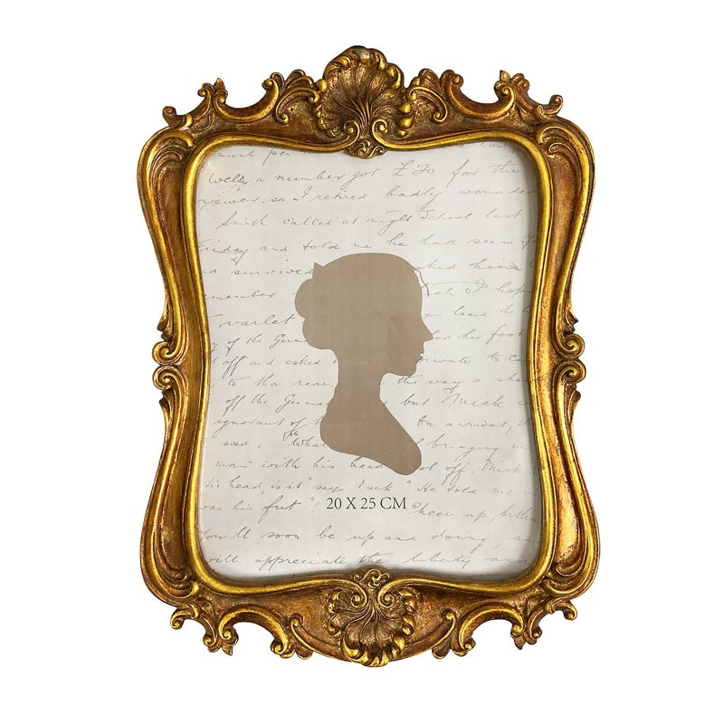 AELS 8x10 Inch Vintage Picture Frame, Elegant Antique Photo Frames with Glass Front, Photo Display, Tabletop Wall Hanging, Gift Ideas - Image 1